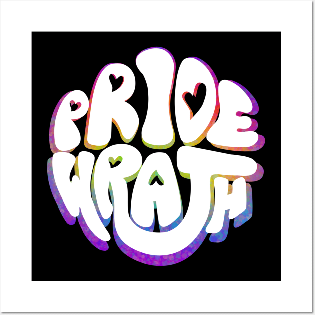 Pride and Wrath (Gay Pride) Wall Art by Labrattish